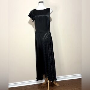 Puppets and Puppets “Flamenco” Elegant Black Evening Dress